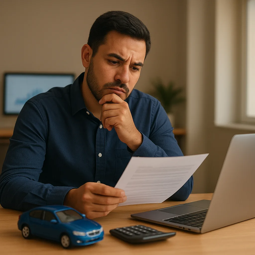 Imagem editorial moderna para financiamiento de auto sin enganche en México